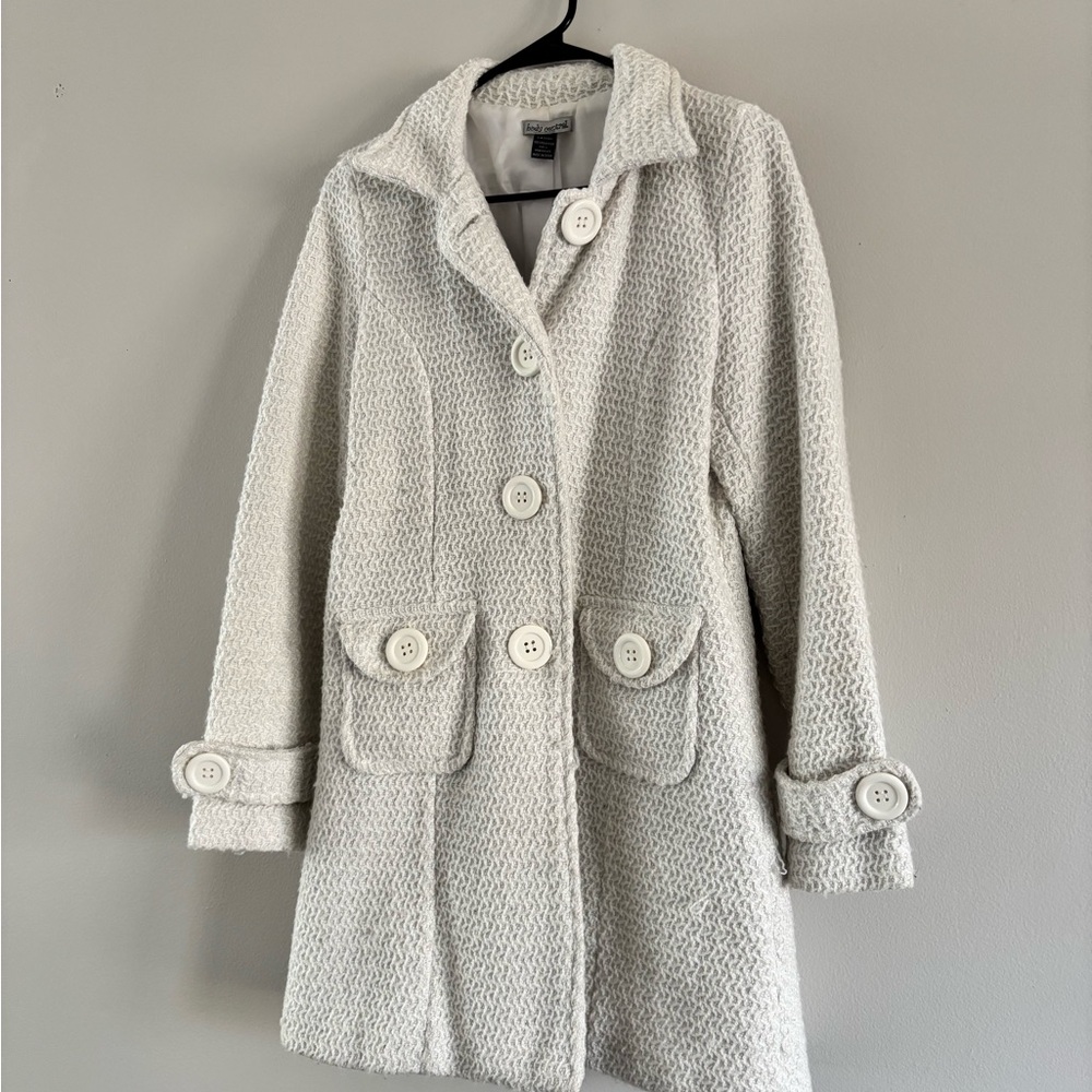 White Pea Coat